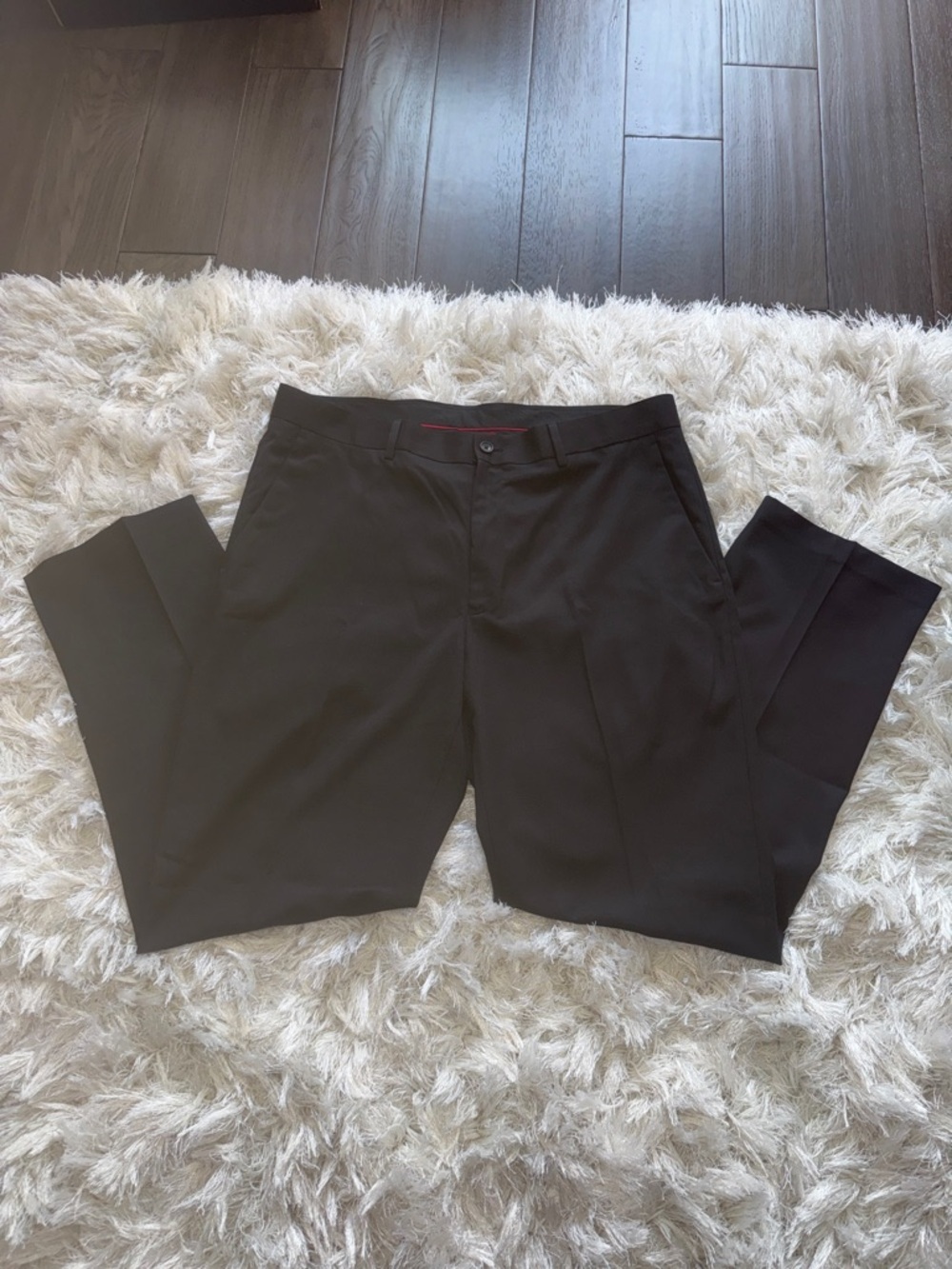 Alfani slim fit Men's Black Dress slacks Pants Tailored Fit